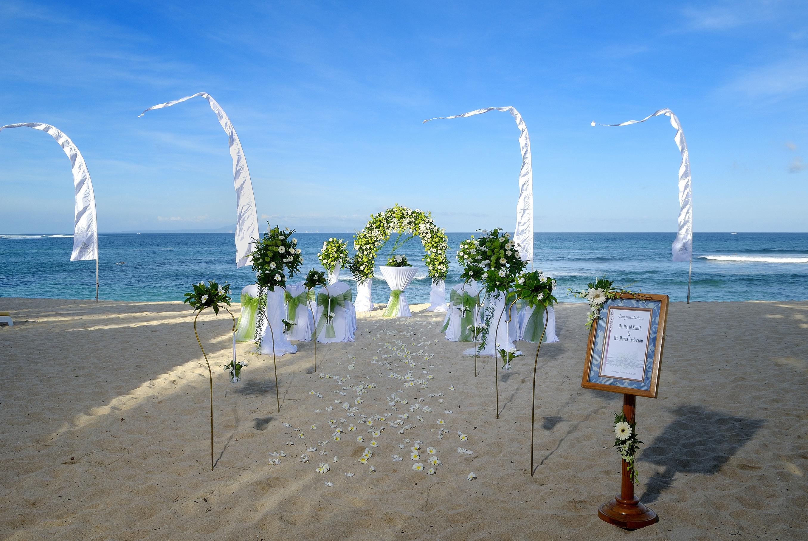 我的沙滩🏖️婚礼💒_旅行结婚攻略-旅行结婚选礼成