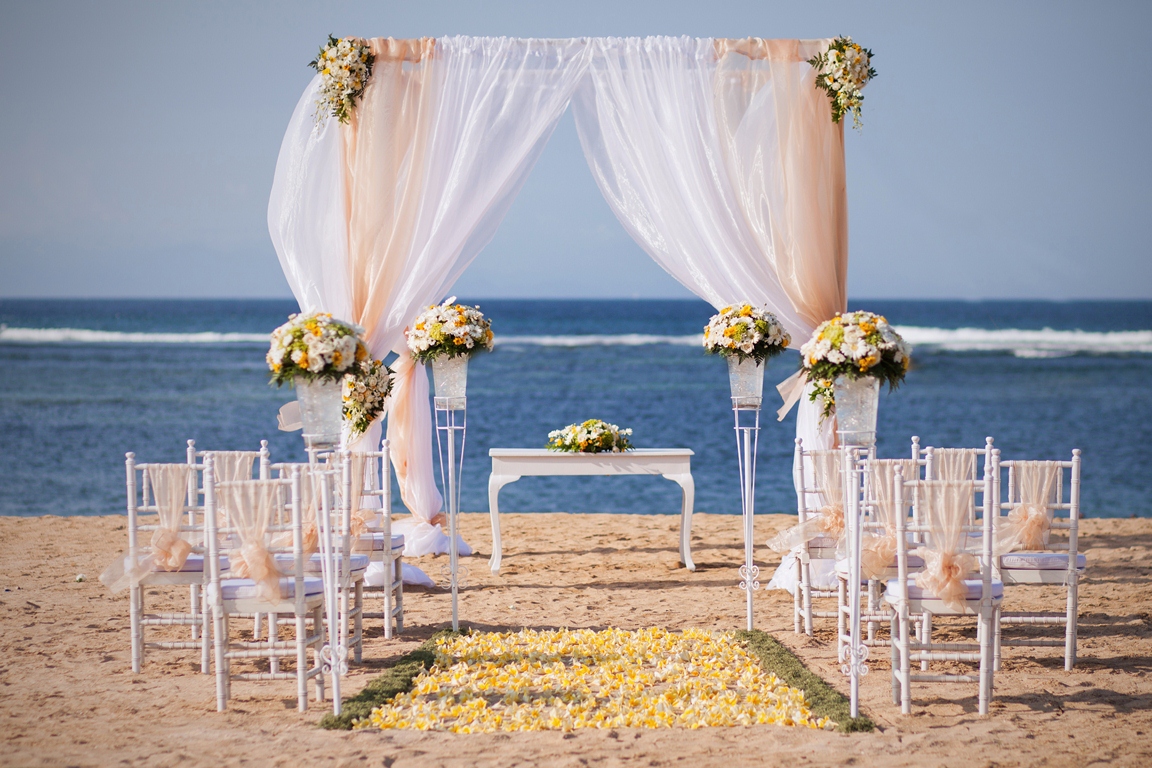 沙滩婚礼的注意事项-找我婚礼